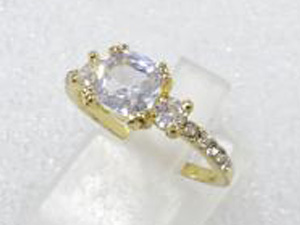 クリスタル　指輪(10.5号)